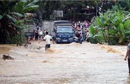 Tuyên Quang: Mưa lớn làm sạt lở nhiều tuyến đường, hư hỏng nhiều tài sản
