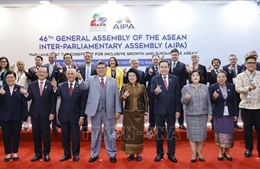 AIPA-46: Các Trưởng đoàn Nghị viện thành viên AIPA chụp ảnh chung