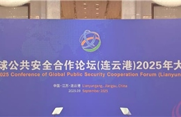 Diễn đàn Hợp tác An ninh Công cộng Toàn cầu 2025 thúc đẩy hợp tác giải quyết các thức thách