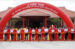 Khánh thành dự án Khu lưu niệm Chi bộ An Nam Cộng sản Đảng tại Đồng Tháp