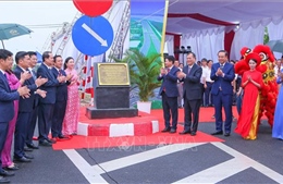 Ninh Bình: Khánh thành, gắn biển nhiều dự án, công trình chào mừng Đại hội Đảng