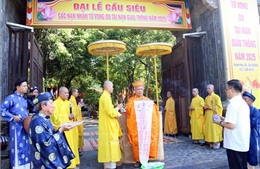Đại lễ cầu siêu các nạn nhân tử vong do tai nạn giao thông
