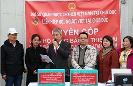 Cộng đồng người Việt tại Đức hướng về quê hương, chung tay ủng hộ đồng bào vùng lũ