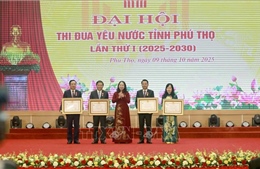 Phó Chủ tịch nước Võ Thị Ánh Xuân: Thi đua là động lực để Phú Thọ phát triển
