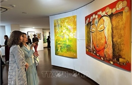 Khai mạc triển lãm nghệ thuật quốc tế &#39;Heartbeat of Heritage - Nhịp đập của di sản&#39;