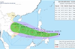 Bão KALMAEGI có khả năng mạnh lên