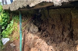 Tây Ninh xây dựng công trình khẩn cấp chống sạt lở bờ sông Kênh Hàn