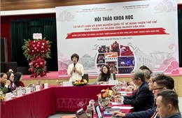 Hoàn thiện thể chế phát triển các ngành công nghiệp văn hóa