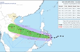 Bão KALMAEGI tăng cấp, tiếp tục hướng về khu vực giữa Biển Đông