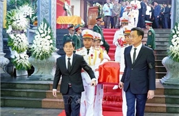 Truy điệu, an táng hài cốt các liệt sĩ hy sinh tại Hang Tám Cô