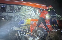 Khánh Hòa: Tổng lực cứu hộ vụ sạt lở ở đèo Khánh Lê