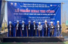 Thi công dự án Trạm biến áp 500kV Bắc Ninh và đường dây đấu nối