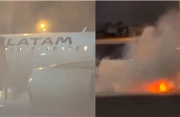 Cháy đường băng sân bay ở Brazil, hơn 150 hành khách phải sơ tán