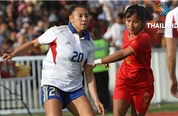 SEA Games 33: ĐT bóng đá nữ Myanmar hạ Philippines đầy kịch tính ở trận ra quân
