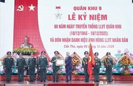 Tổng Bí thư dự Lễ kỷ niệm 80 năm Ngày truyền thống Quân khu 9