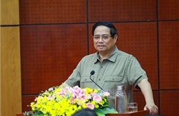 Thủ tướng Phạm Minh Chính làm việc với Ban Thường vụ Tỉnh ủy Tây Ninh