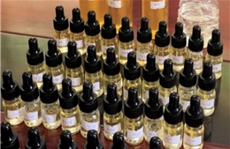 Triệt phá đường dây pha chế, mua bán ma túy dạng tinh dầu