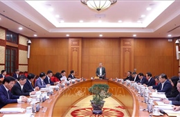 Tổng Bí thư chủ trì buổi làm việc với Thường trực các Tiểu ban Đại hội XIV của Đảng