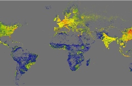 Bản đồ 3D khổng lồ mô phỏng 2,75 tỷ tòa nhà trên toàn thế giới
