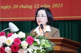 Phó Chủ tịch Quốc hội Nguyễn Thị Thanh tiếp xúc cử tri tại tỉnh Ninh Bình