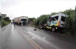 Tai nạn giao thông nghiêm trọng tại Brazil, nhiều người thiệt mạng