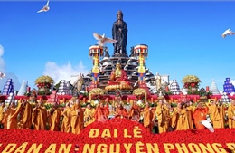 Đại lễ cầu Quốc thái dân an - mưa thuận gió hoà trên đỉnh núi Bà Đen