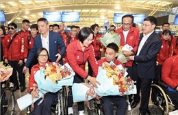 Đoàn Thể thao Người khuyết tật Việt Nam lên đường tham dự ASEAN Para Games 13