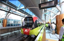Tuyến đường sắt đô thị Nhổn - Ga Hà Nội áp dụng 100% cổng soát vé định danh xác thực điện tử