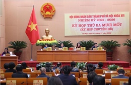 Thông qua Nghị quyết về Quy hoạch tổng thể Thủ đô với tầm nhìn 100 năm