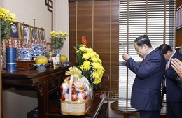 Chủ tịch Quốc hội Trần Thanh Mẫn thăm, tri ân nguyên lãnh đạo Đảng, Nhà nước