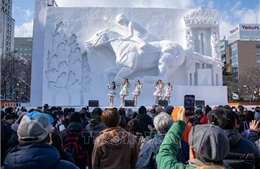 Khai mạc Lễ hội Tuyết Sapporo lớn nhất Nhật Bản