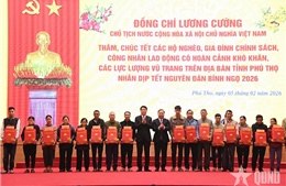 Chủ tịch nước Lương Cường: Bảo đảm mọi người, mọi nhà đều được vui Xuân, đón Tết