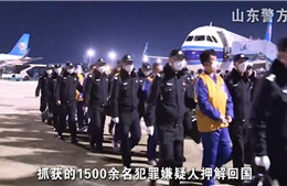 Trung Quốc dẫn độ hơn 1.500 nghi phạm lừa đảo trực tuyến từ Myanmar về nước