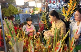 Đi chợ hoa đêm để được 'chạm' vào Tết