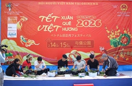 Xuân Bính Ngọ 2026: Không khí đón Xuân lan tỏa đến cộng đồng người Việt ở các địa phương của Nhật Bản