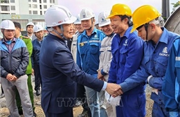 Chủ tịch UBND thành phố Hà Nội kiểm tra tiến độ các dự án chống ngập trọng điểm