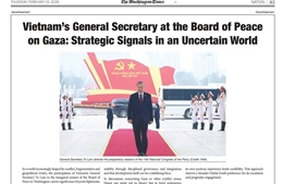 Truyền thông Hoa Kỳ đánh giá cao việc Việt Nam chủ động đóng góp cho hòa bình và ổn định toàn cầu