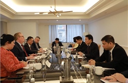 Bộ trưởng Công an Lương Tam Quang tiếp lãnh đạo Tập đoàn Amazon