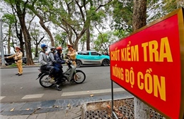 Vi phạm về nồng độ cồn vẫn chiếm tỷ lệ cao trong dịp Tết