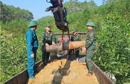 Nghệ An: Hủy nổ thành công quả bom nặng 350kg còn sót lại sau chiến tranh