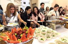 Quảng bá ẩm thực chay Việt Nam tới cộng đồng ngoại giao tại Mỹ