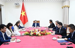 Thủ tướng Phạm Minh Chính điện đàm với Tổng thống UAE