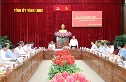 Bộ Xây dựng làm việc với Vĩnh Long về phát triển hạ tầng giao thông và đô thị