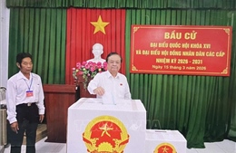 Cử tri tin tưởng bầu chọn các đại biểu có tài, có đức