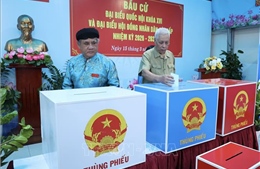 Cử tri Thành phố mang tên Bác tự hào, phấn khởi tham gia Ngày hội toàn dân