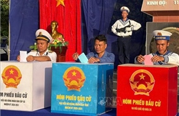 Đến 9 giờ ngày 15/3, nhiều địa phương có tỷ lệ cử tri đi bầu cao