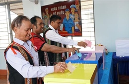 Công bố kết quả bầu cử ở Gia Lai