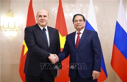 Thủ tướng hội đàm với Thủ tướng Liên bang Nga