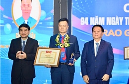 Công bố 100 cán bộ Đoàn nhận Giải thưởng Lý Tự Trọng năm 2026