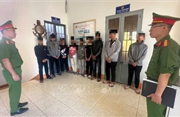 Xử lý nghiêm hai nhóm thanh, thiếu niên mang hung khí đánh nhau